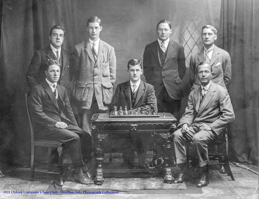 1921 Oxford University Chess Team